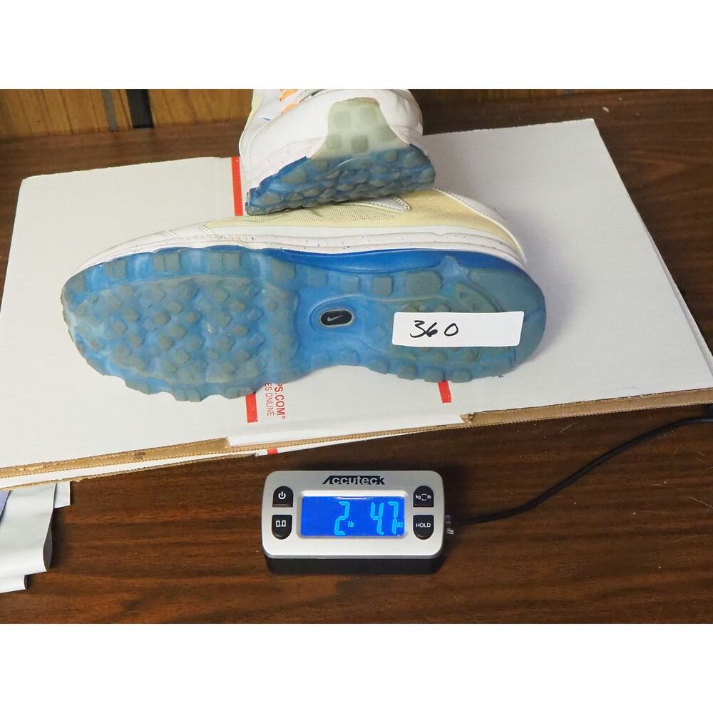 Nike Swingman 360 Pregame TR Sneakers White, Blue And Orange Size 8.5 638072-100 - Picture 11 of 11
